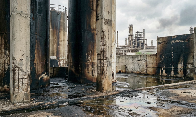 درباره آلودگی ناشی از مشتقات نفتی در بتن